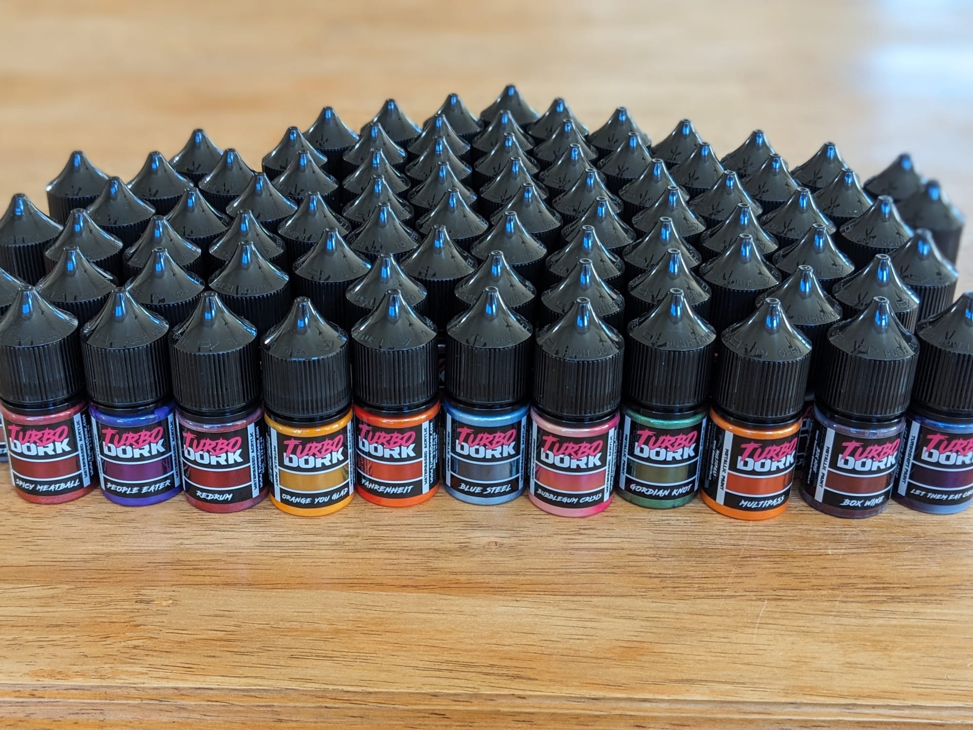 Turbo Dork Paints Metallics, TurboShifts, and ZeniShifts