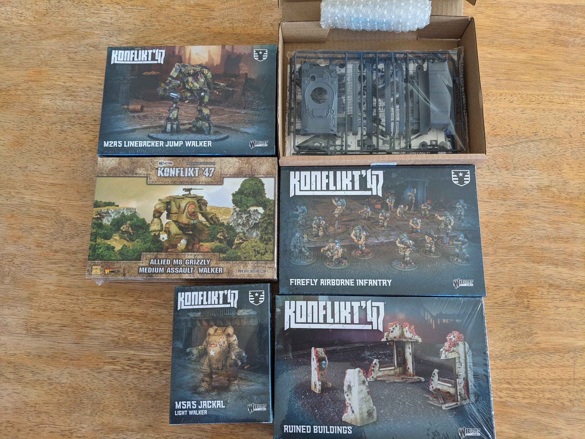 Warlord Games Konflikt '47 Mystery Box Contents United States Army