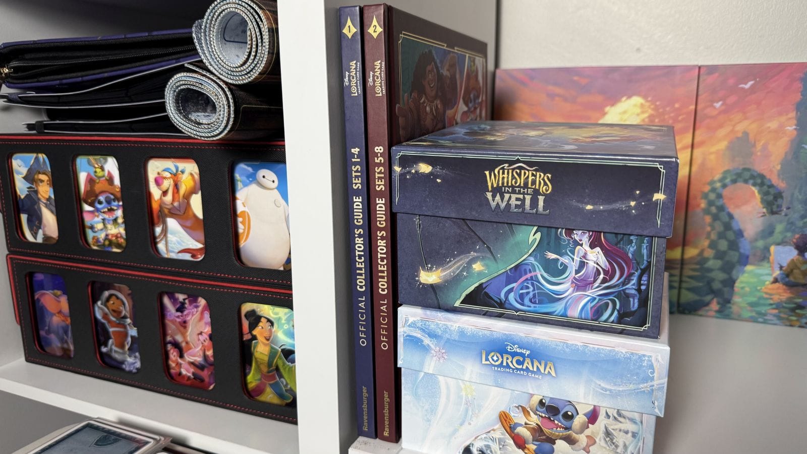 The collectors guide shown on a shelf.