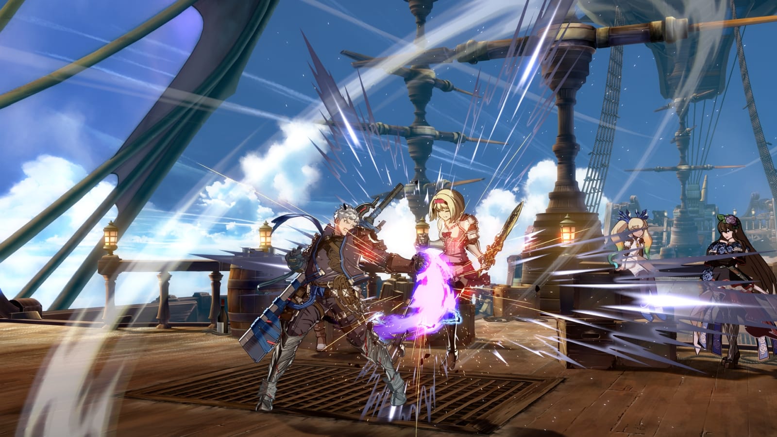 Id punches Djeeta
