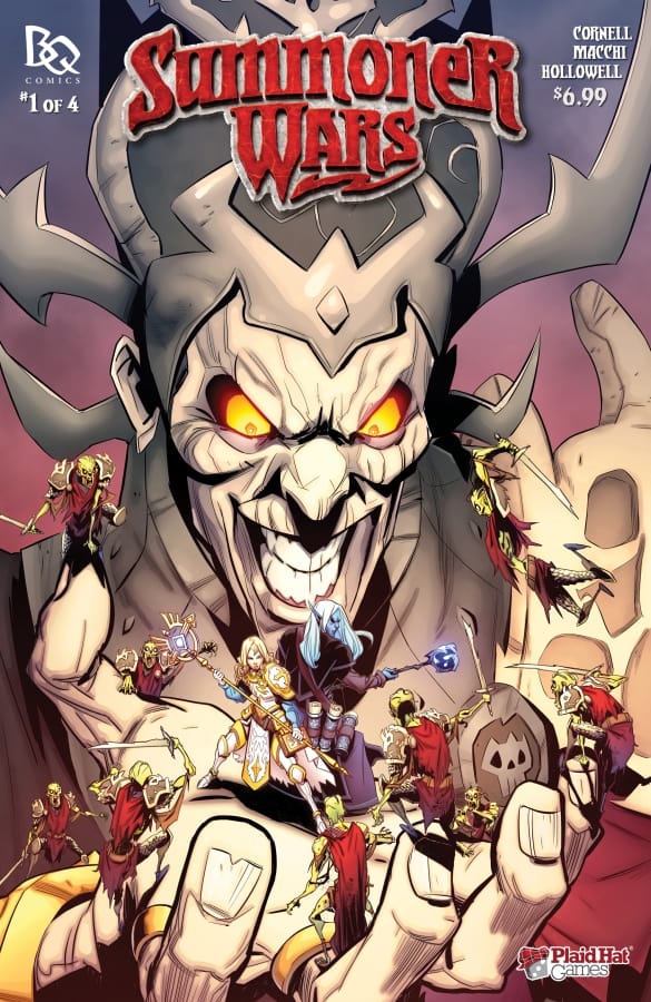 The full cover art for Summoner Wars #1