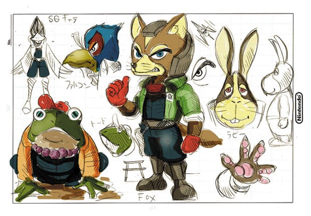 Star Fox Switch 2 SNES characters