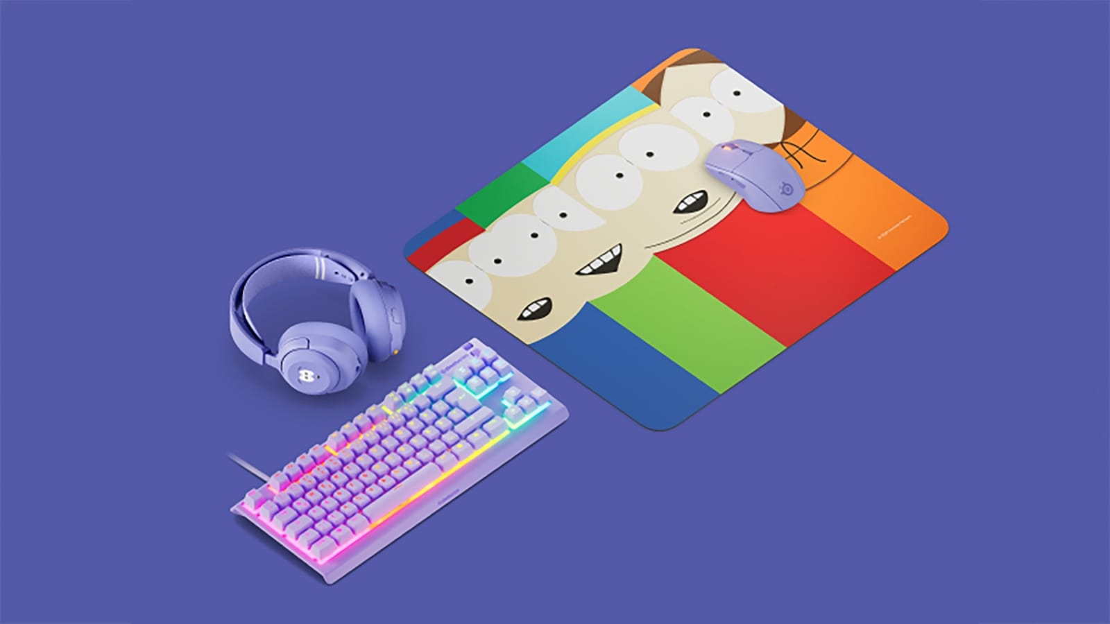 Celebrate 29 seasons of South Park and SteelSeries' 25th anniversary with some new accessories