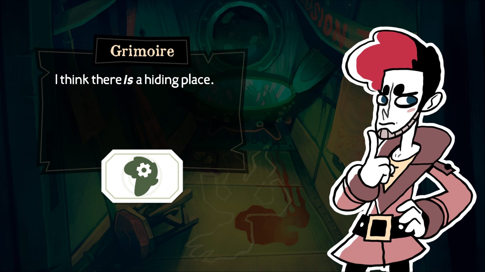 Grimoire speaking.