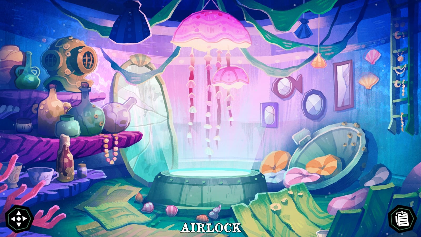 The Airlock area