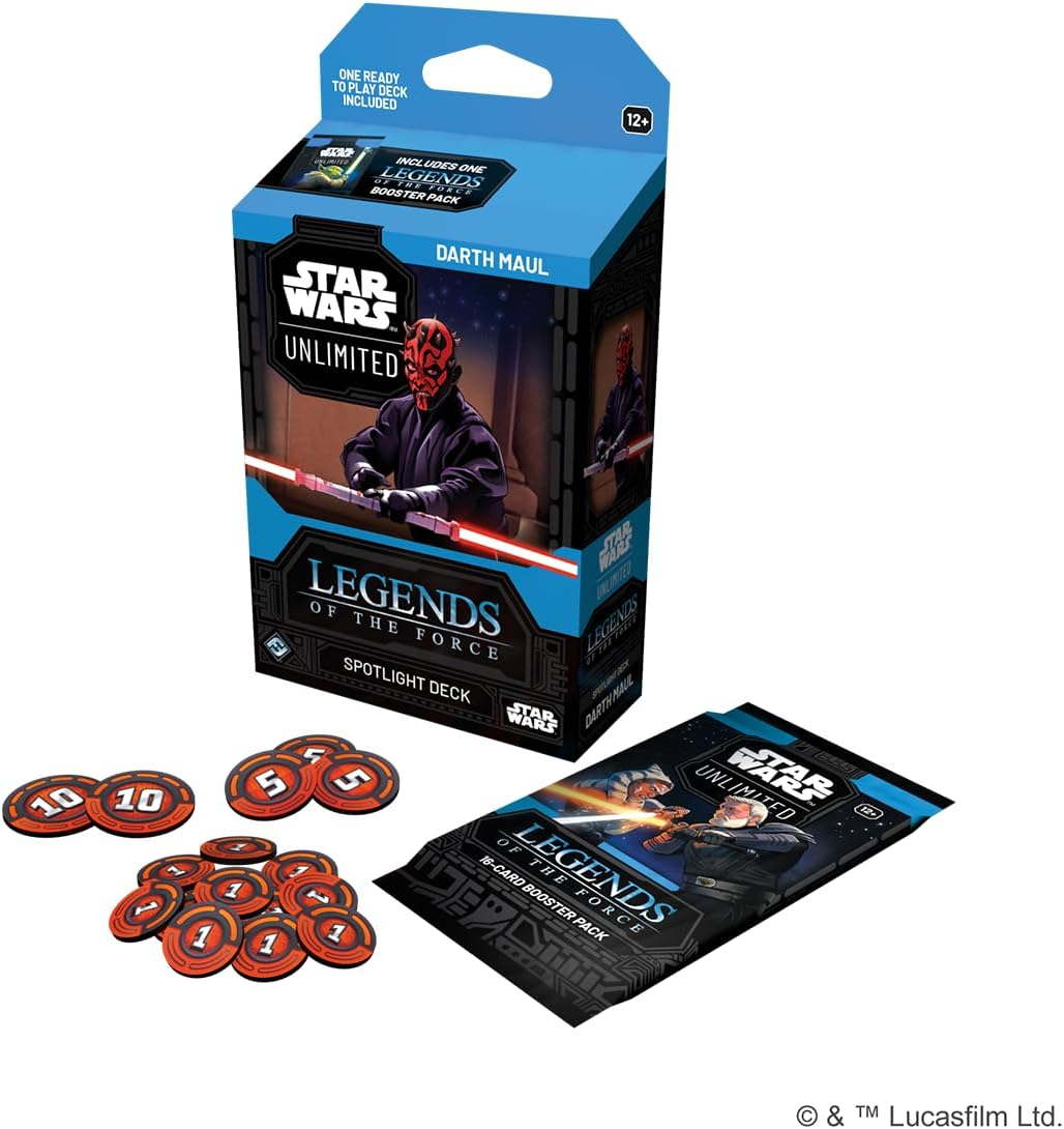 Star Warsâ„¢: Unlimited Legends of the Force Darth Maul Spotlight Deck
