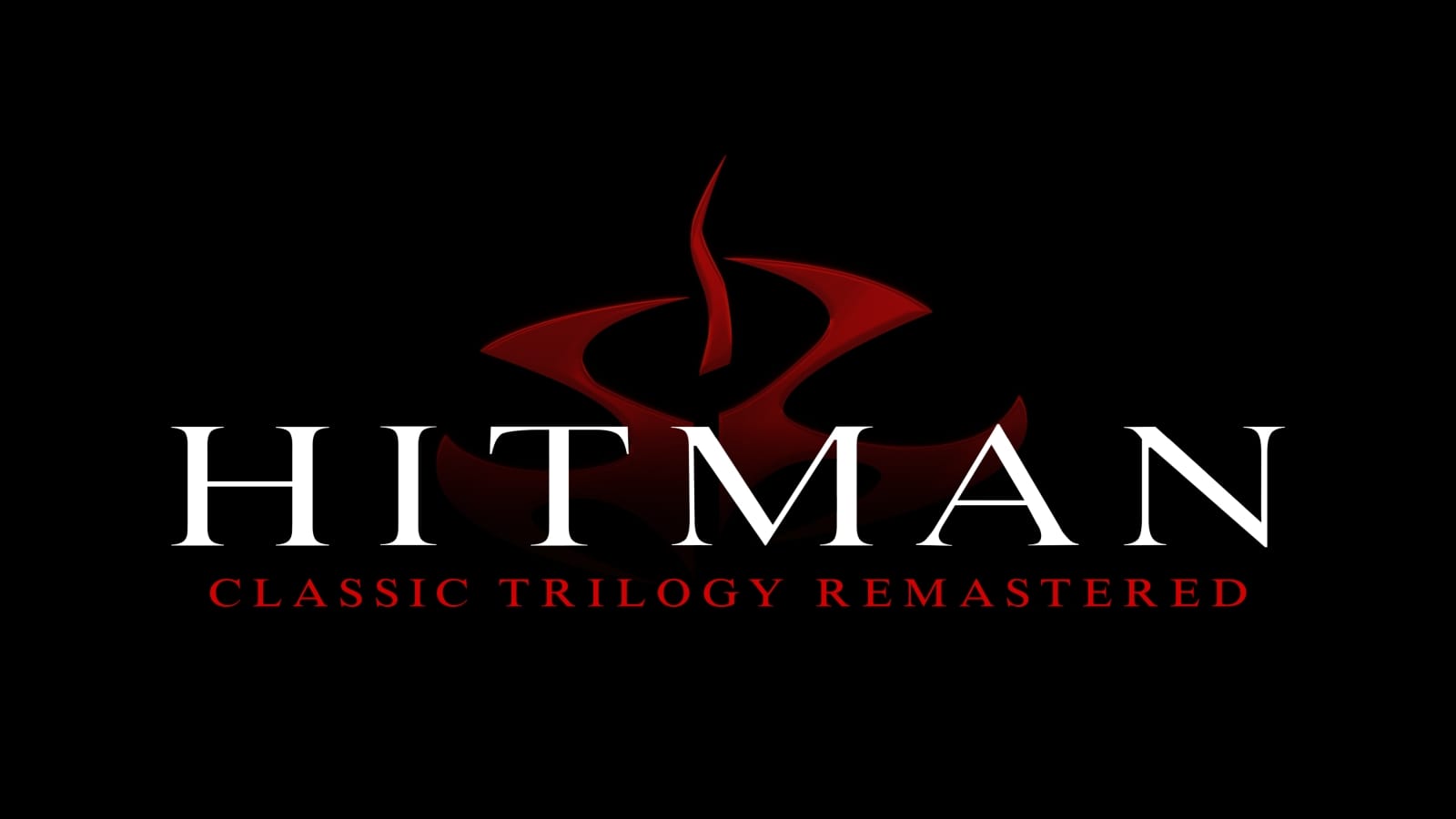 The logo for Hitman Classic Trilogy Remastered