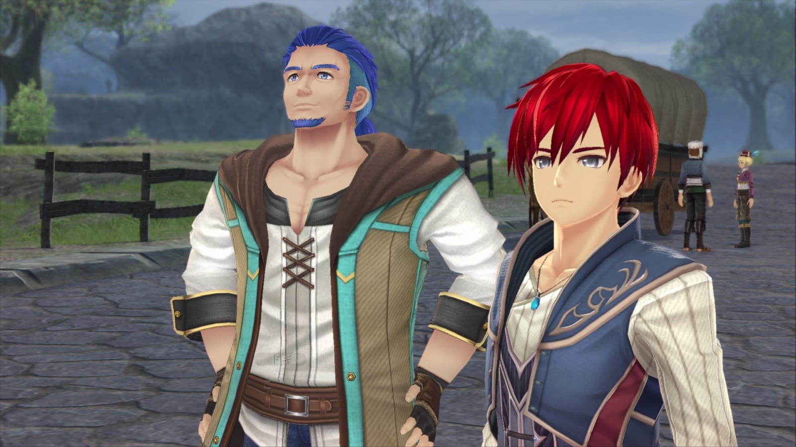Adol and Dogi.