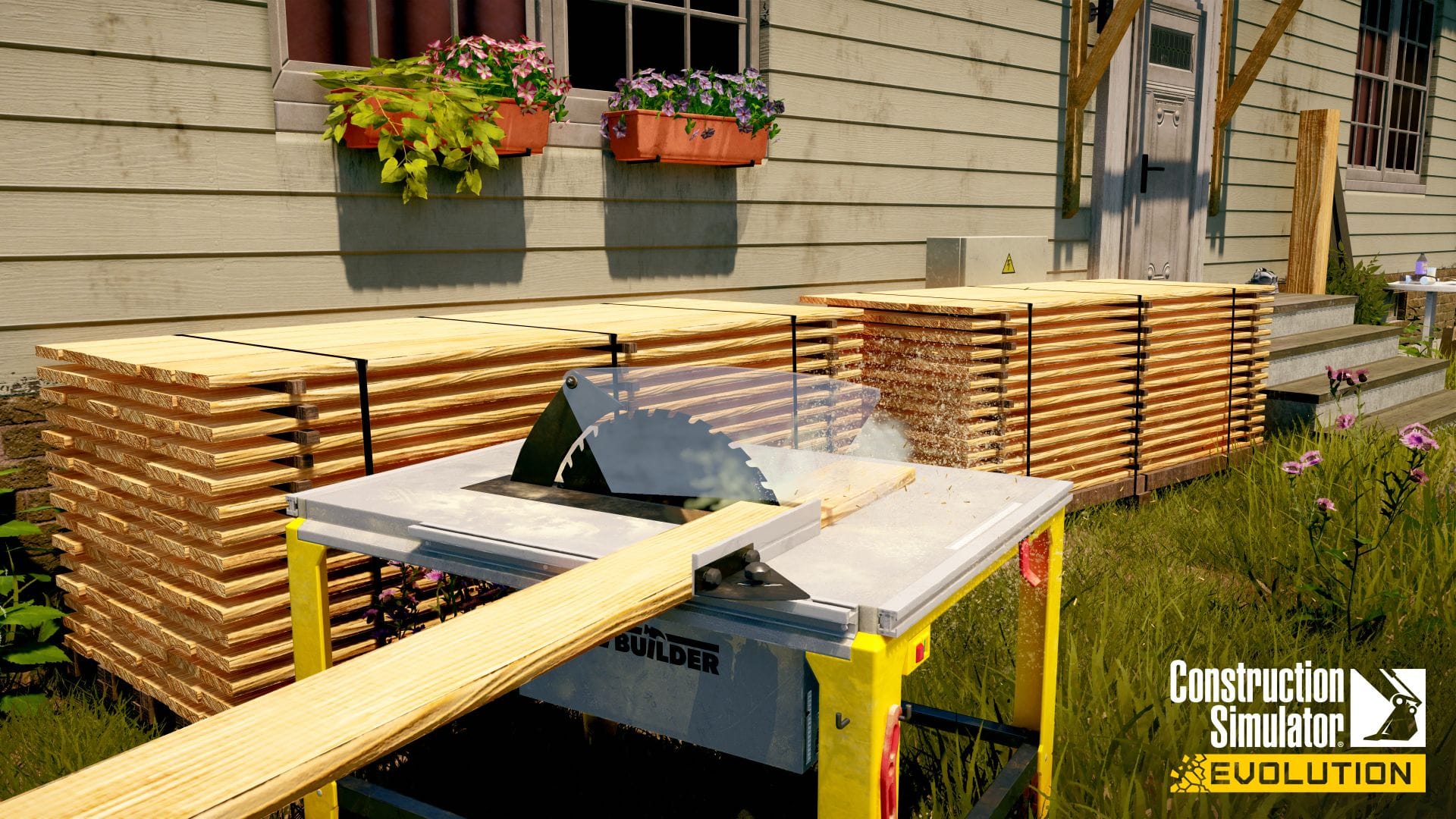 Construction Simulator: Evolution puts in some elbow grease with Manual Labor Trailer