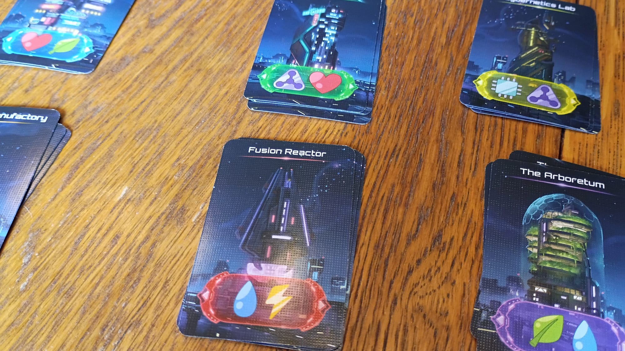 Cards for the skyline set-collection mini-expansion 