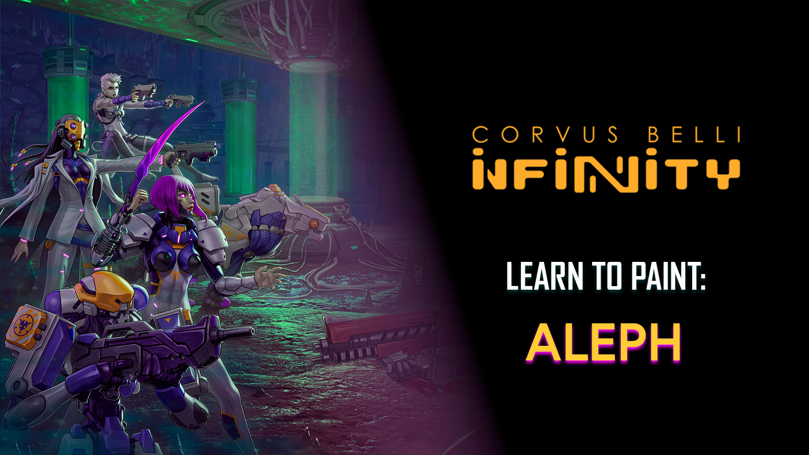 How to Paint Aleph for Infinity the Game!
