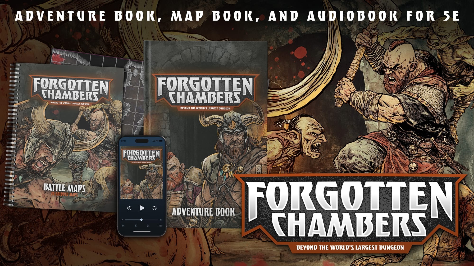 Forgotten Chambers: Beyond the World's Largest Dungeon coming to Kickstarter