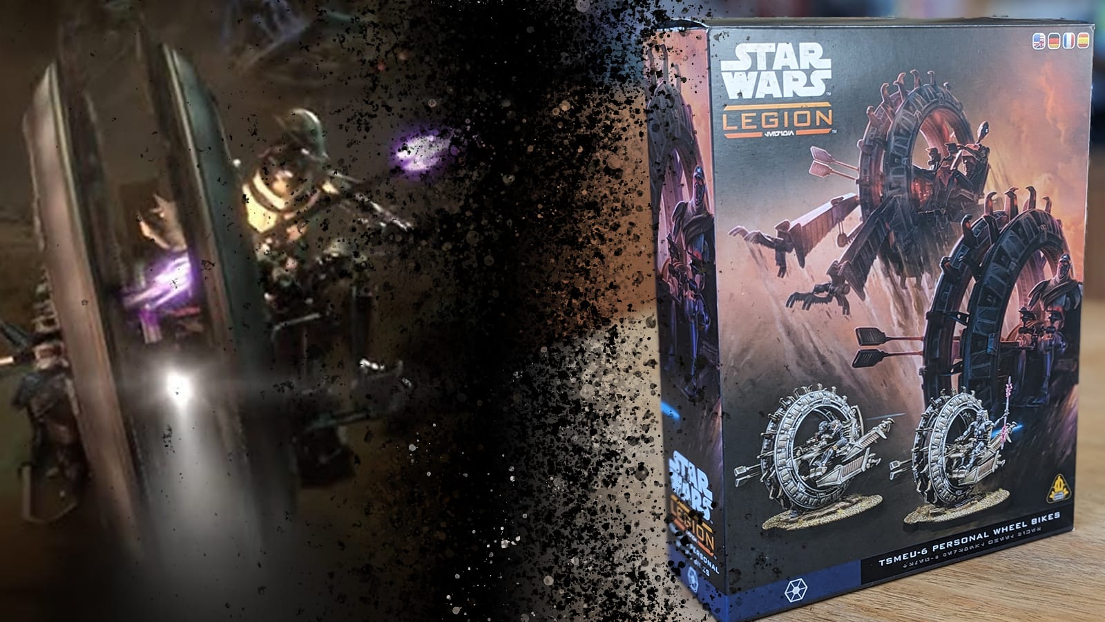 Unboxing the Wheel Bikes for Star Wars: Legion