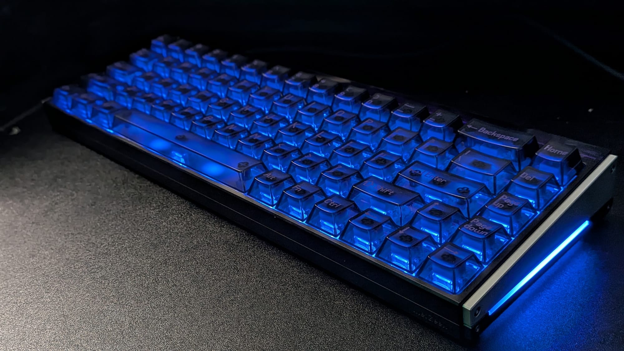 Sure, lighting is cool, but the feel and sound of the switches make this keyboard a joy to use.