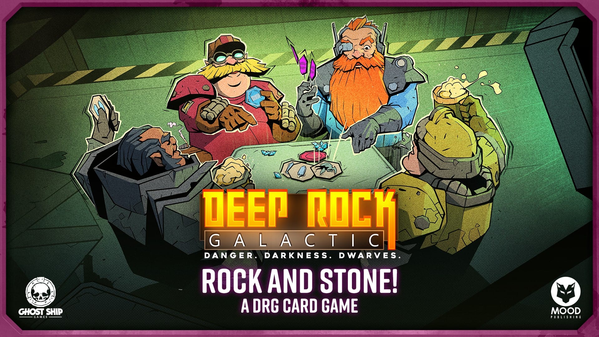 Rock and Stone! A DRG Card Game announced