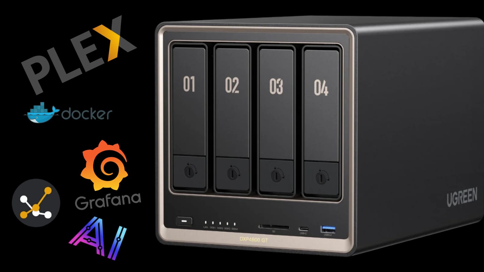 UGREEN DXP4800 GT NAS review