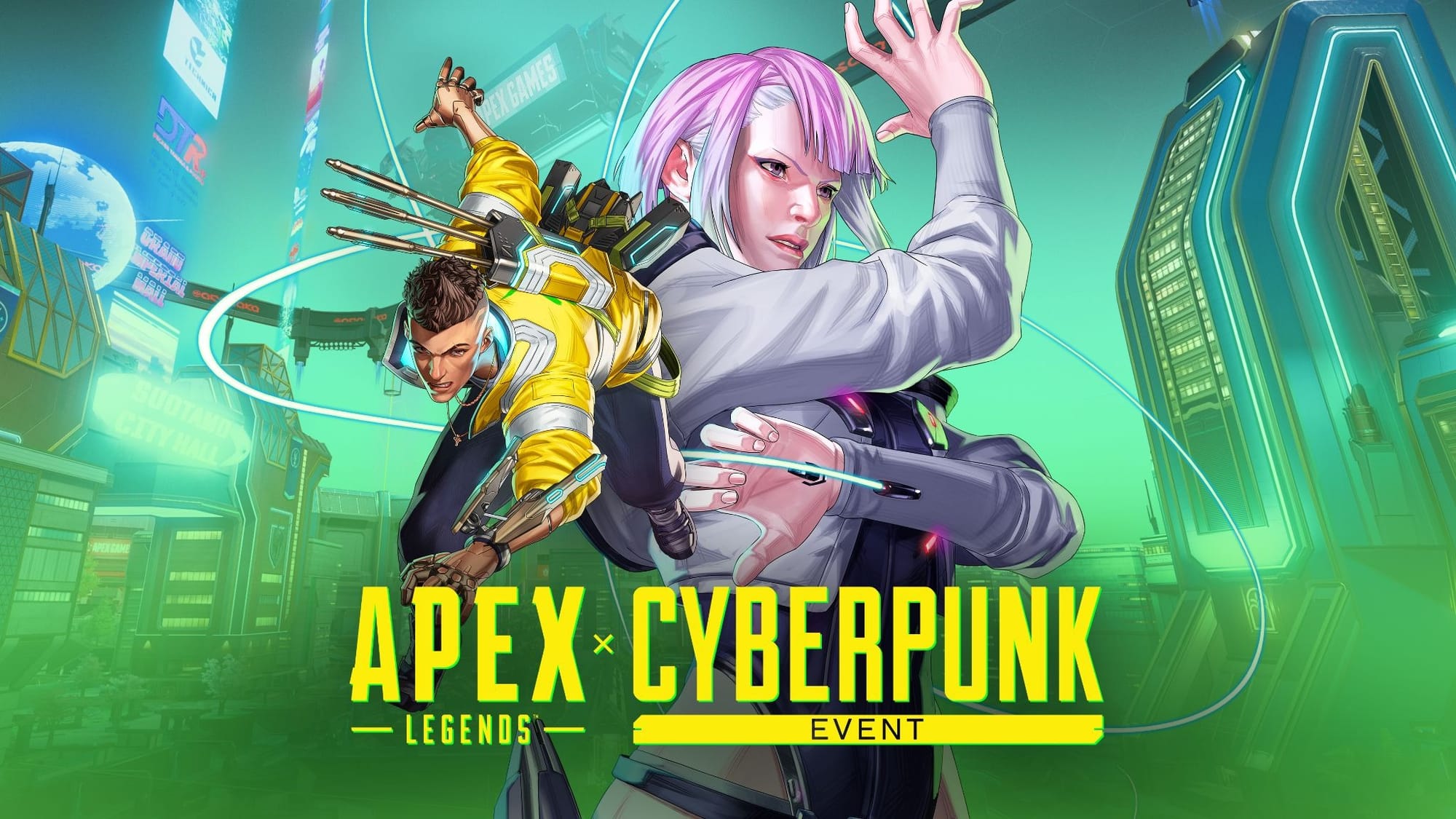 Apex Legends chromes up with a Cyberpunk crossover