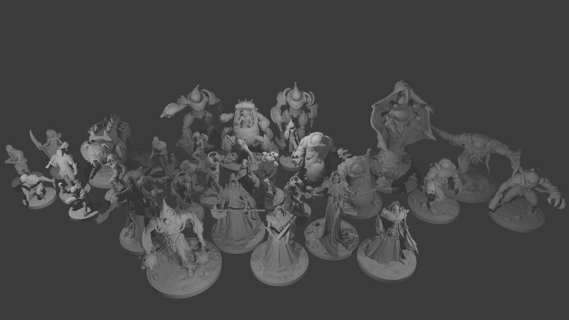 The Deep Between 3D Model Renders