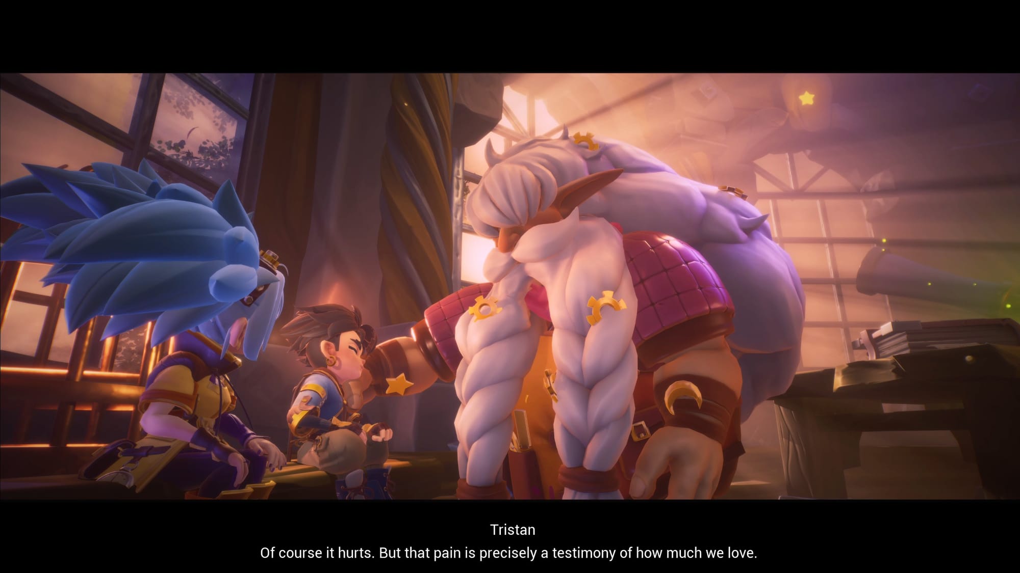 Duskfade is full of genuine, heartfelt dialogue