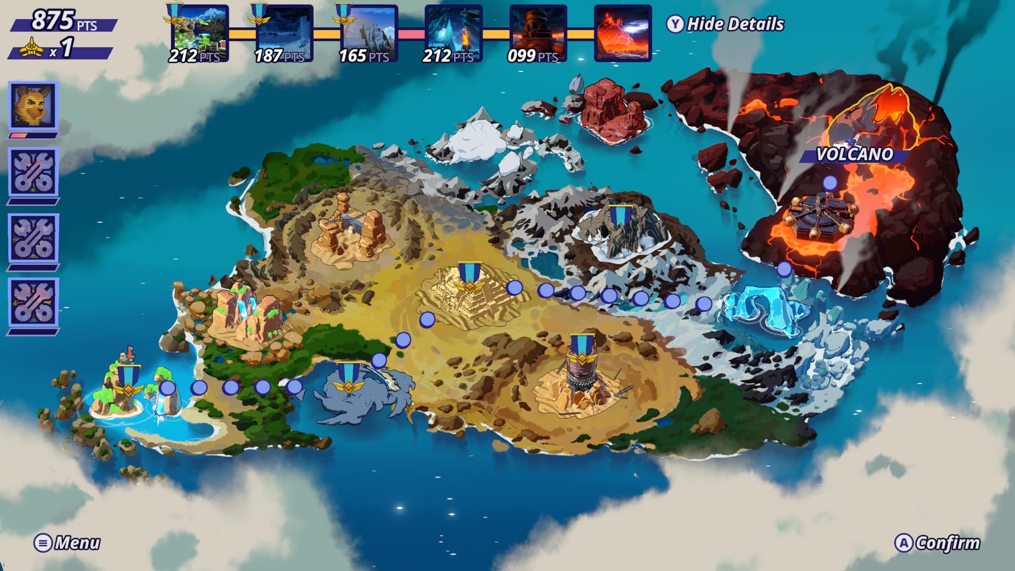 The game is full of branching paths and replayable missions
