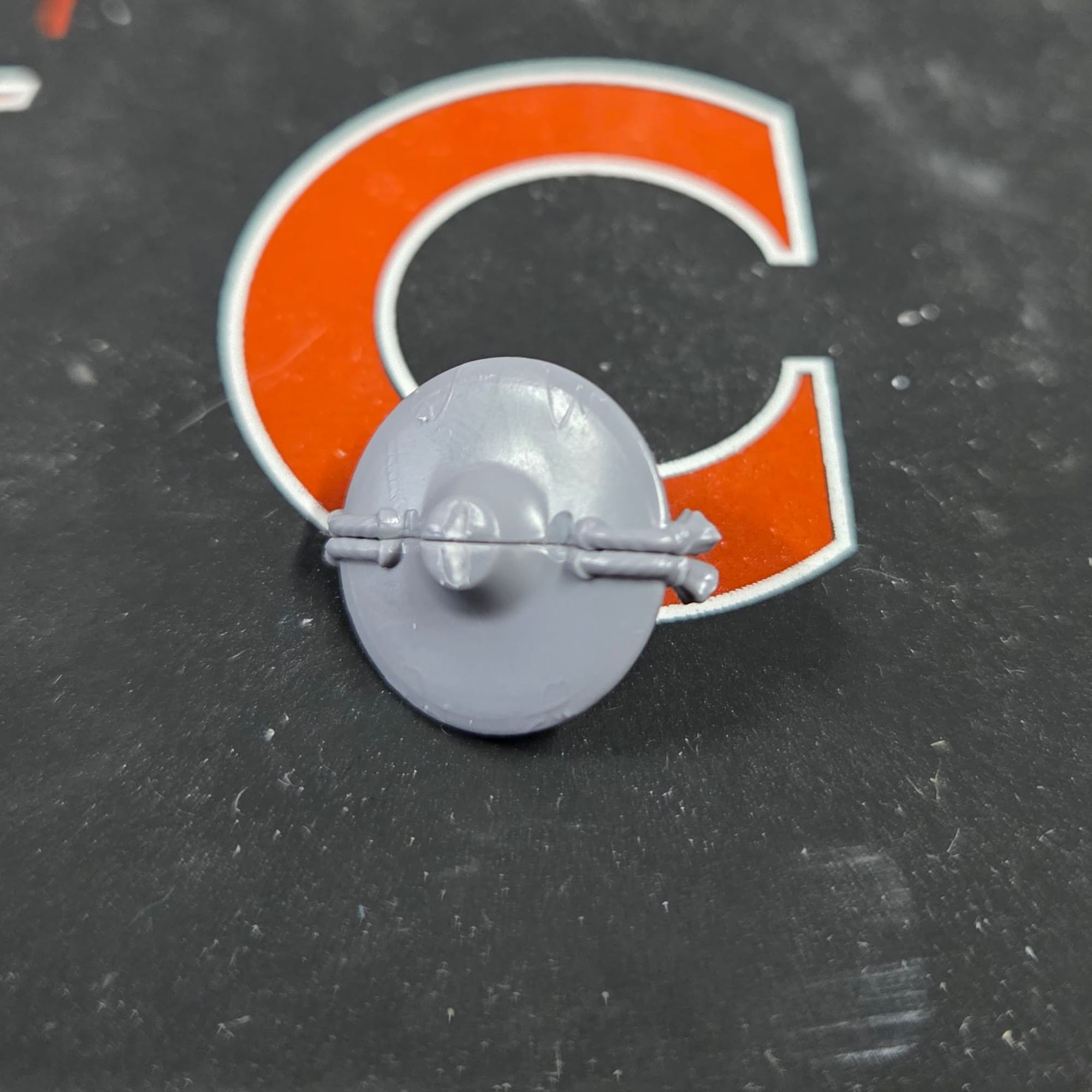 Lazarist Castigator Hat Seam and Mold Lines