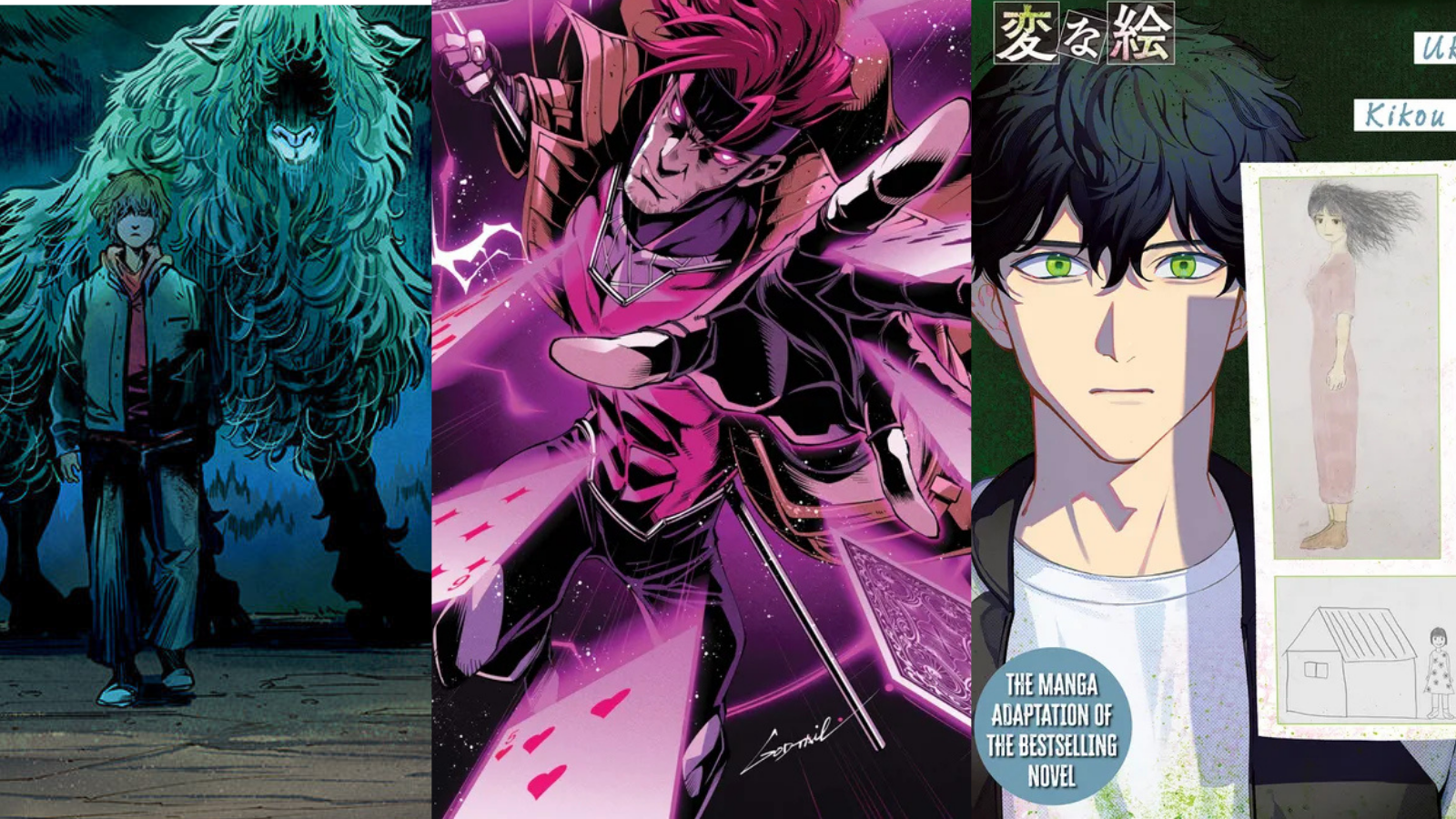 Kingdom of Earth, Gambit: Wanted, Strange Pictures, and more!