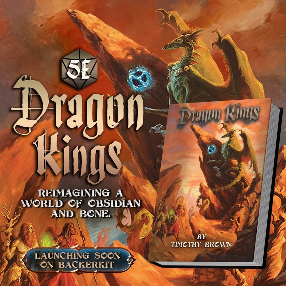 Dragon KIngs BackerKit pre-launch