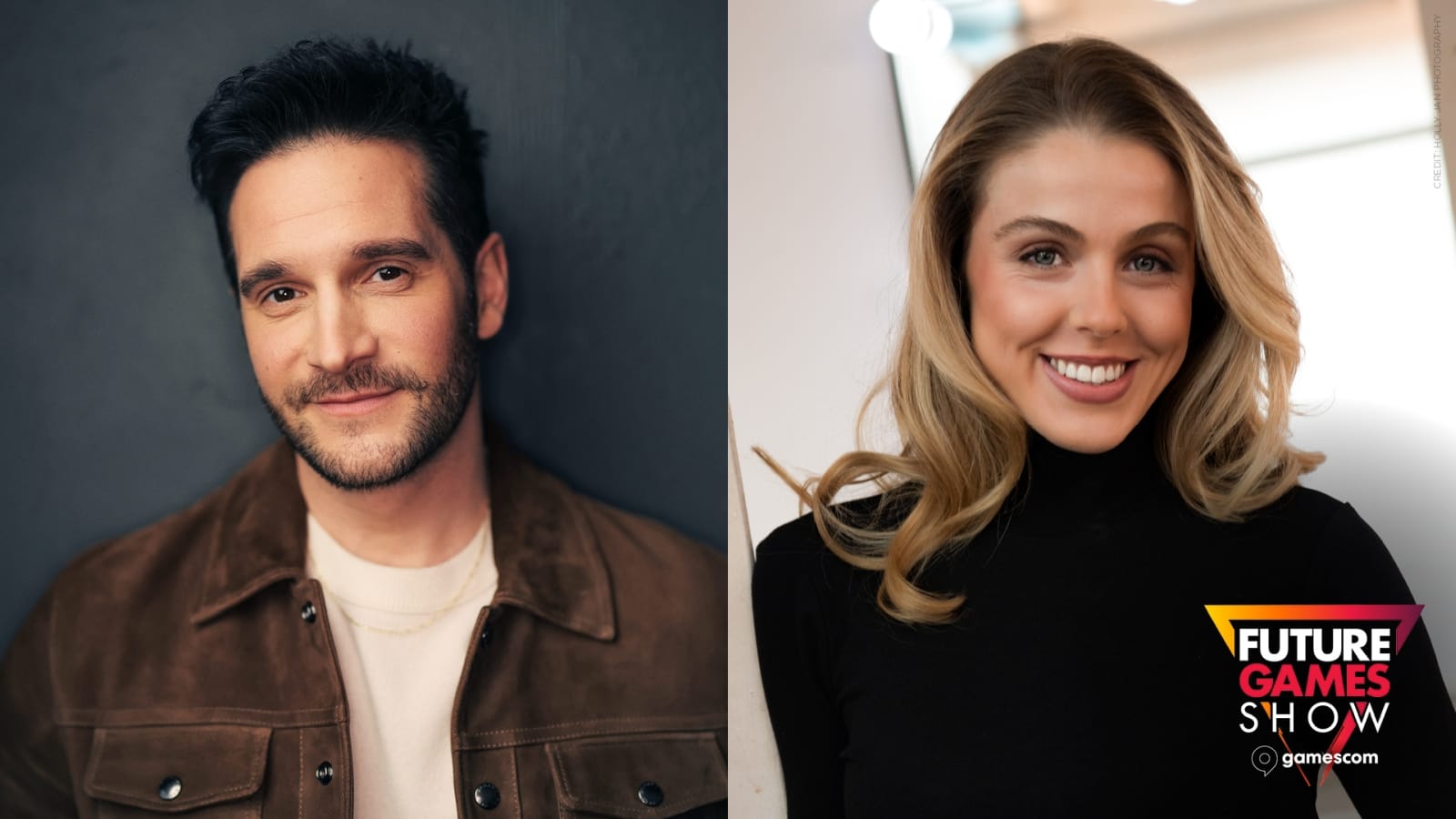 Nick Apostolides and Angela Sant'Albano to Host Future Games Show at gamescom