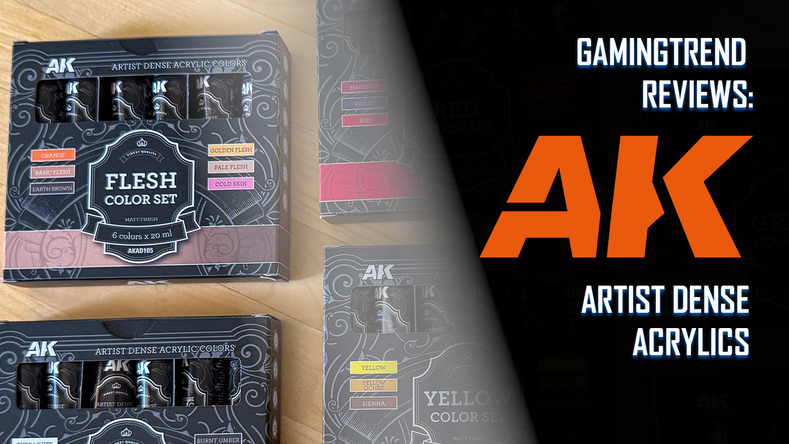 AK Interactive Artistic Dense Acrylic Color Review