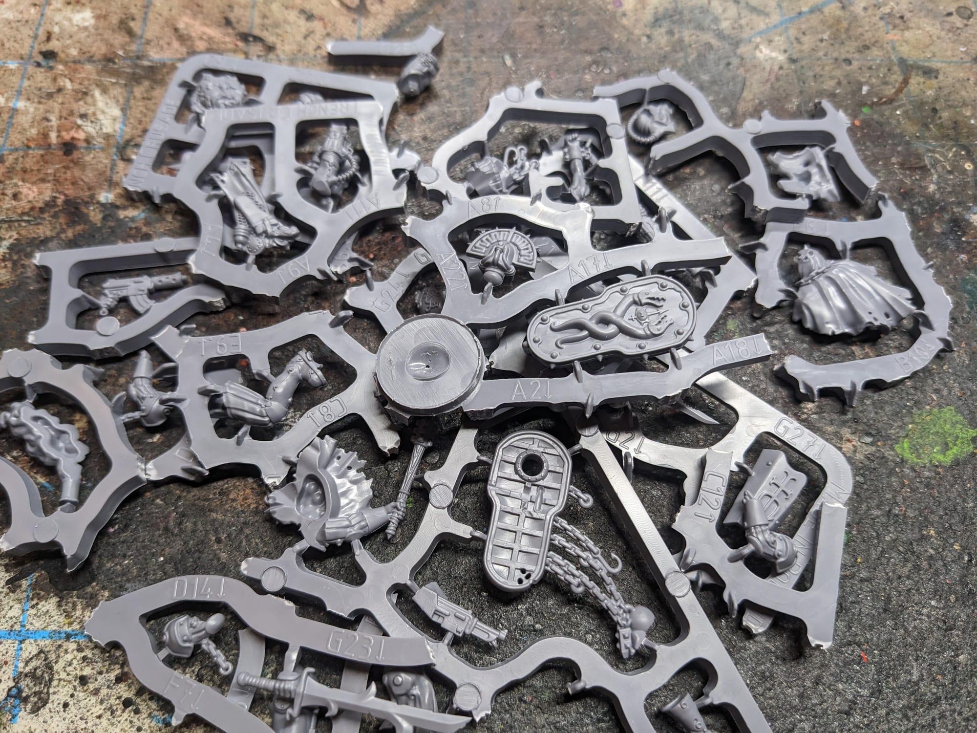 Carcass Front Extra Bits for Kitbashing