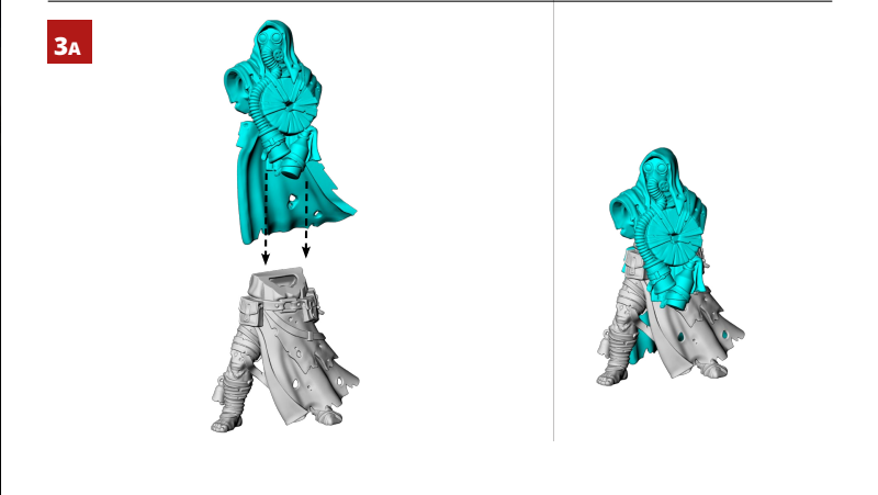 LEPER PILGRIM 3 Trench Crusade Assembly instructions