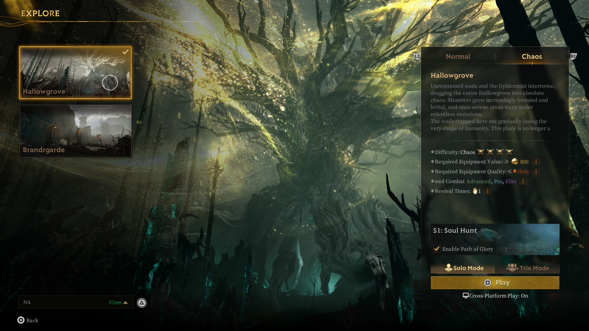 At launch, there are only two locations (and you can only Solo queue for Hallowgrove)