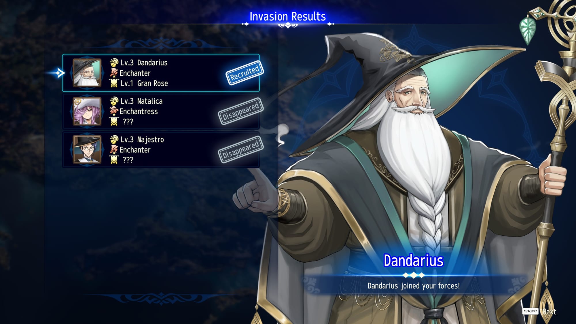 When you take enemy bases, you can recruit some of their leaders