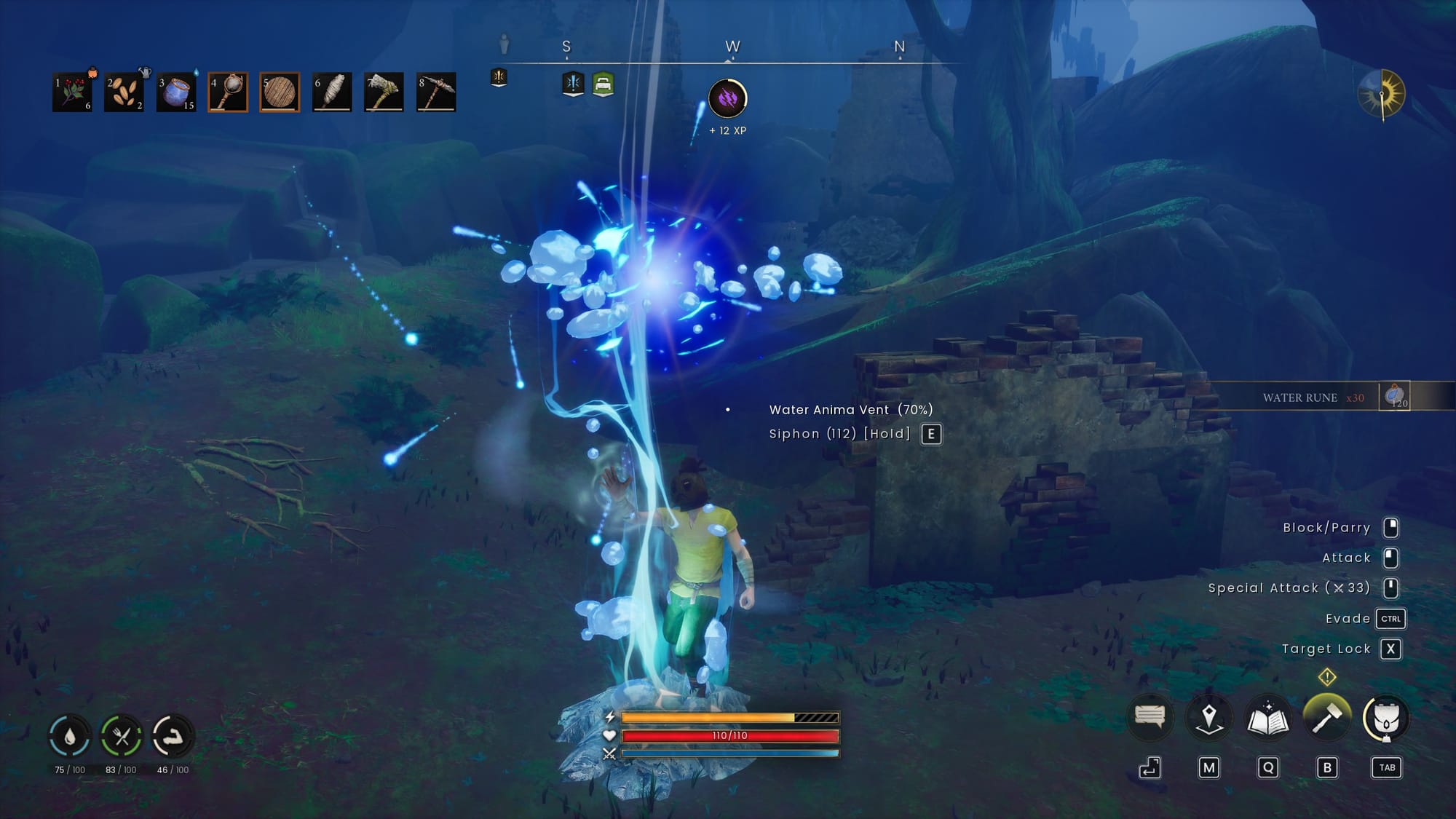 There are a variety of magical elements