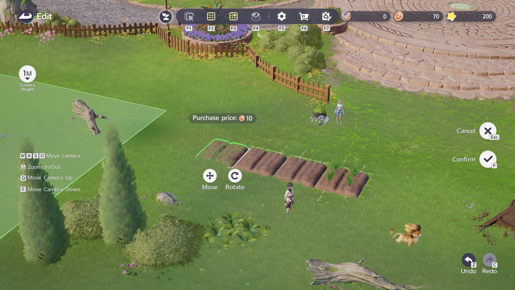 You can use your aniimo to help you out at the local RV park