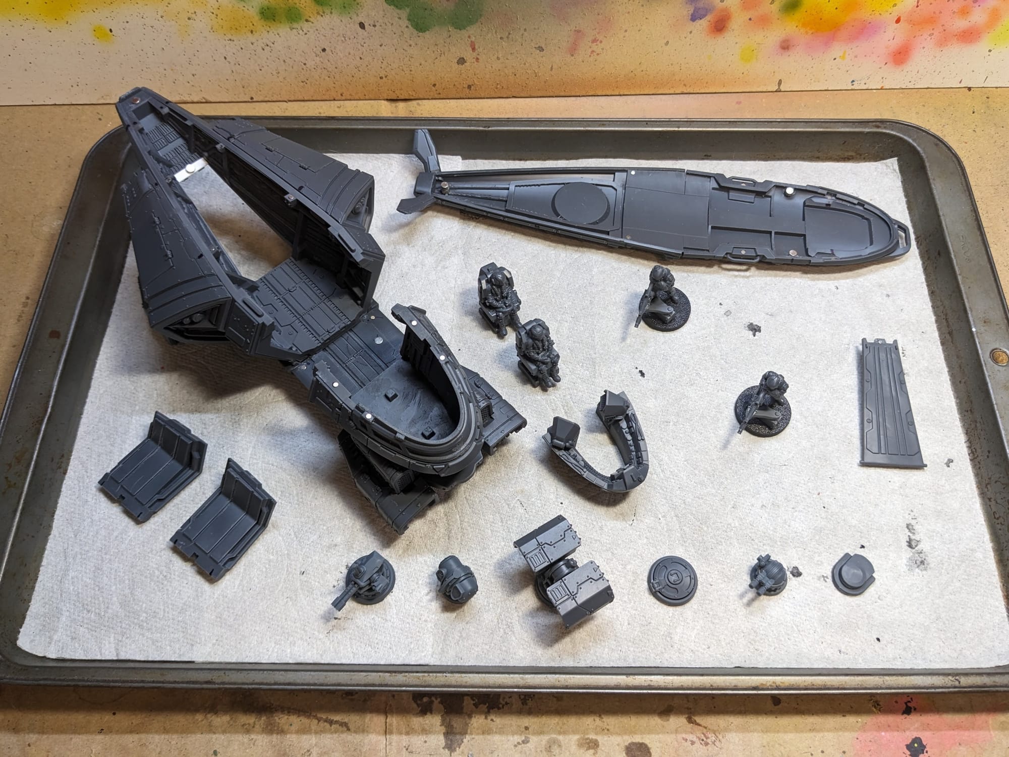 Zetatech Herakles Prepped and Ready for Painting