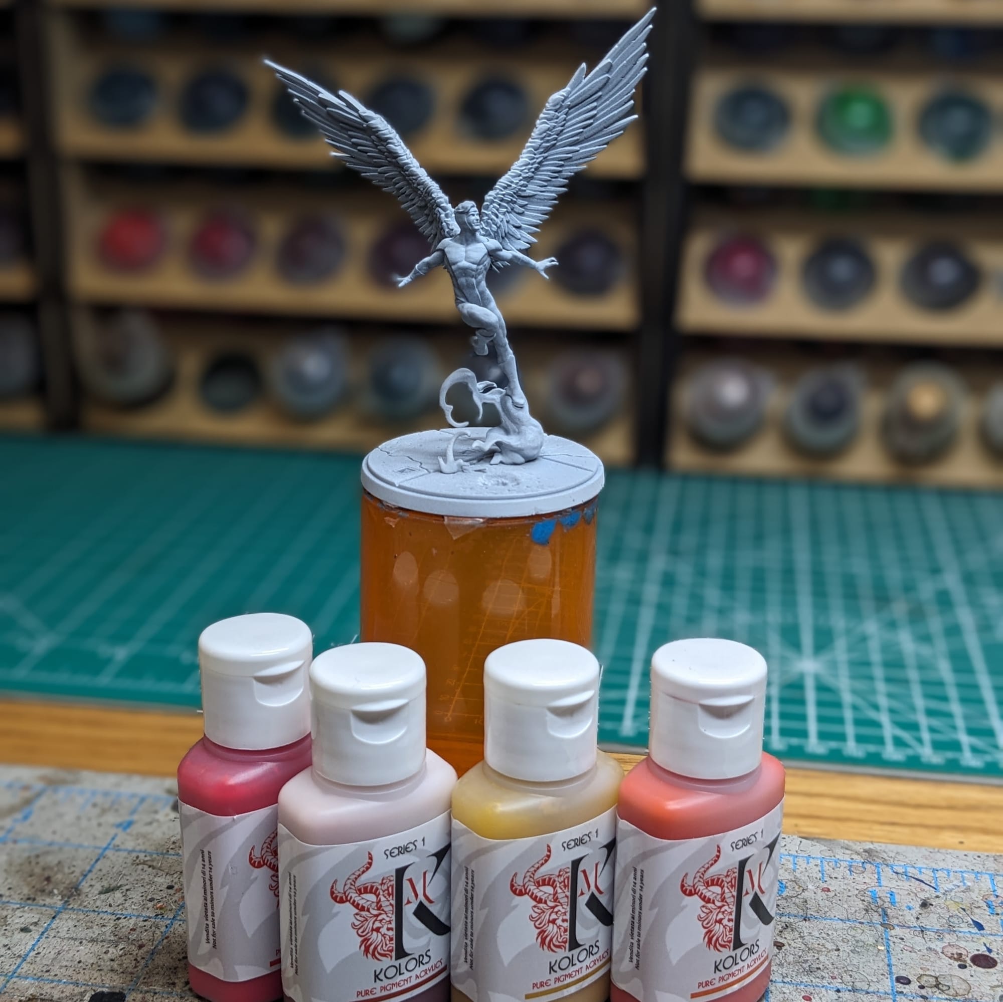 Angel Marvel Crisis Protocol Kimera Pure Pigments