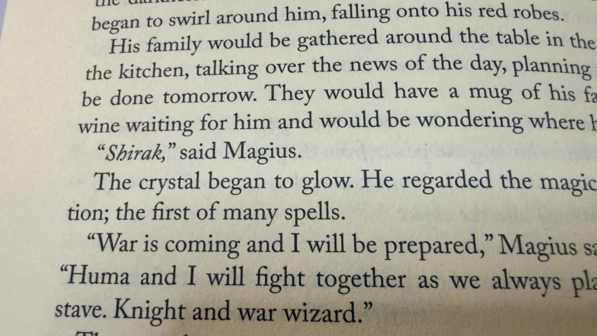 The Staff of Magius is born!