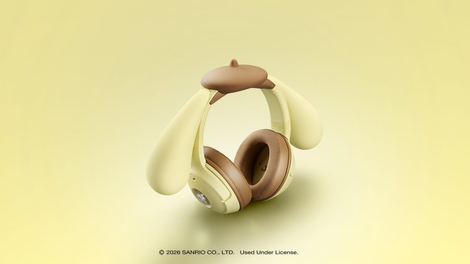 The Pompompurin headset
