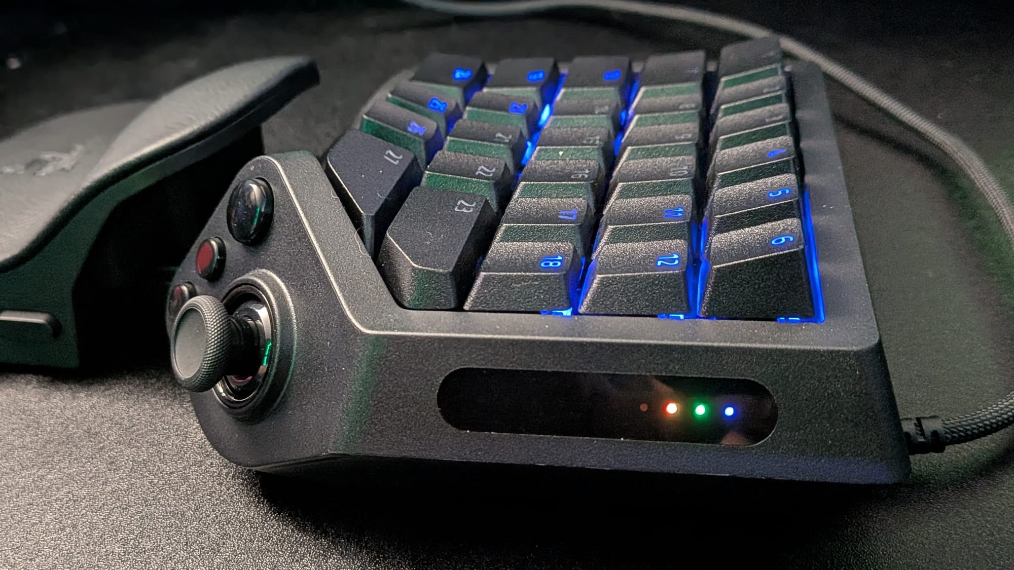You can swap profiles and keymappings at the touch of a button. Literally.