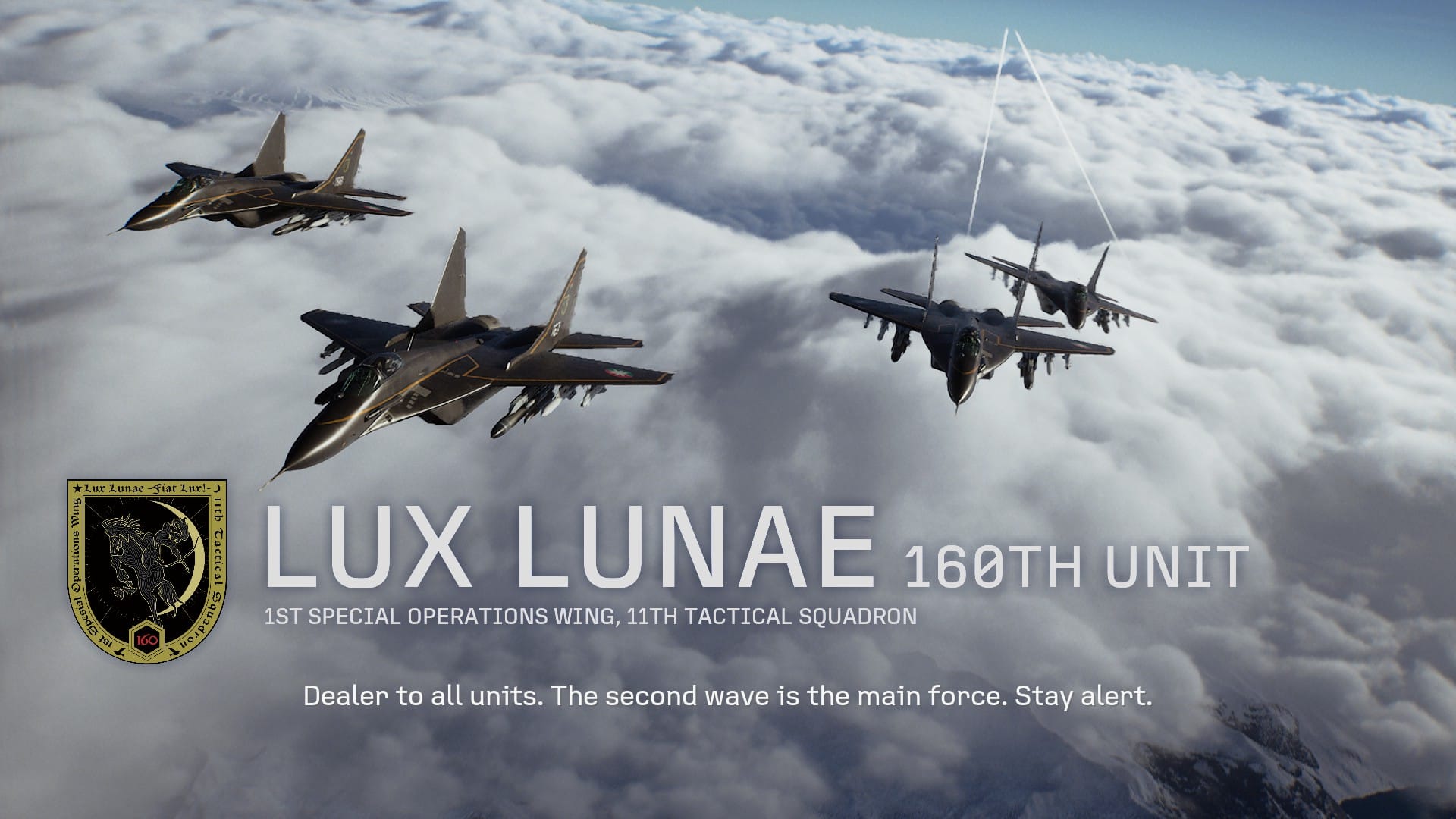 Particularly dangerous enemy squadrons will show up from time to time