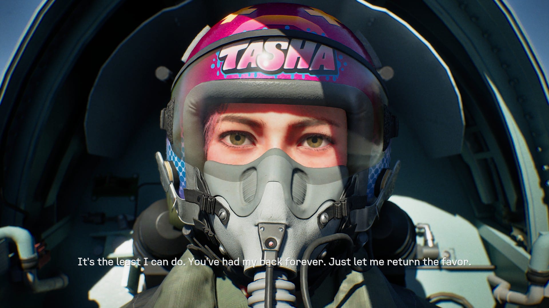 Like the rest of Joker Flight, you'll get to see Tasha grow and mature as a pilot and a person