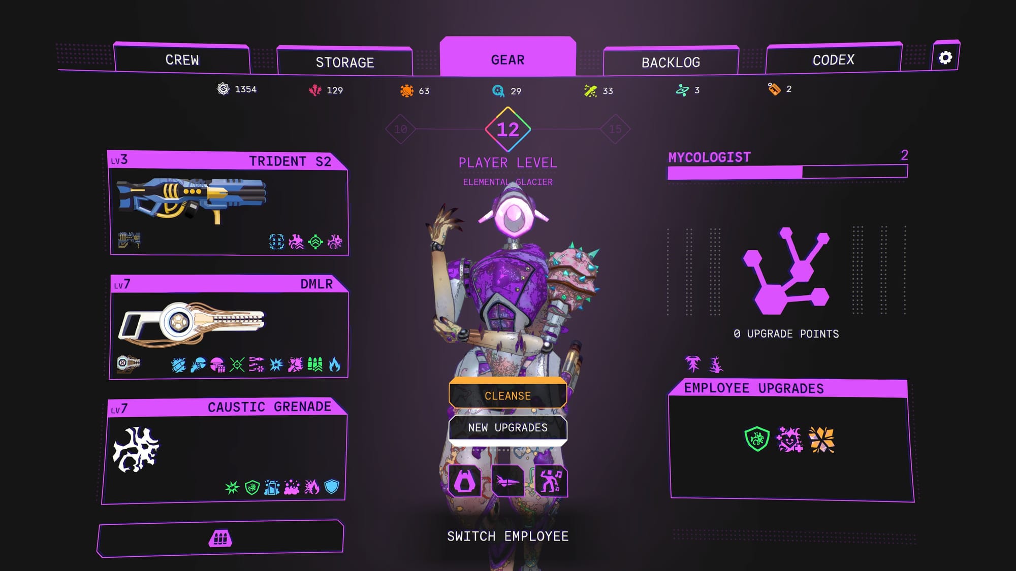 There are 5 employees to play as, each with unique movement and utility skills