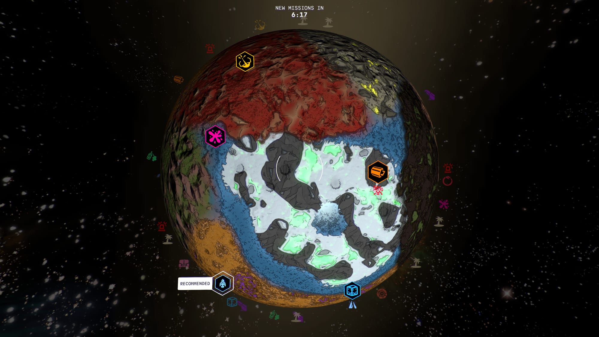 You can participate in a wide range of missions