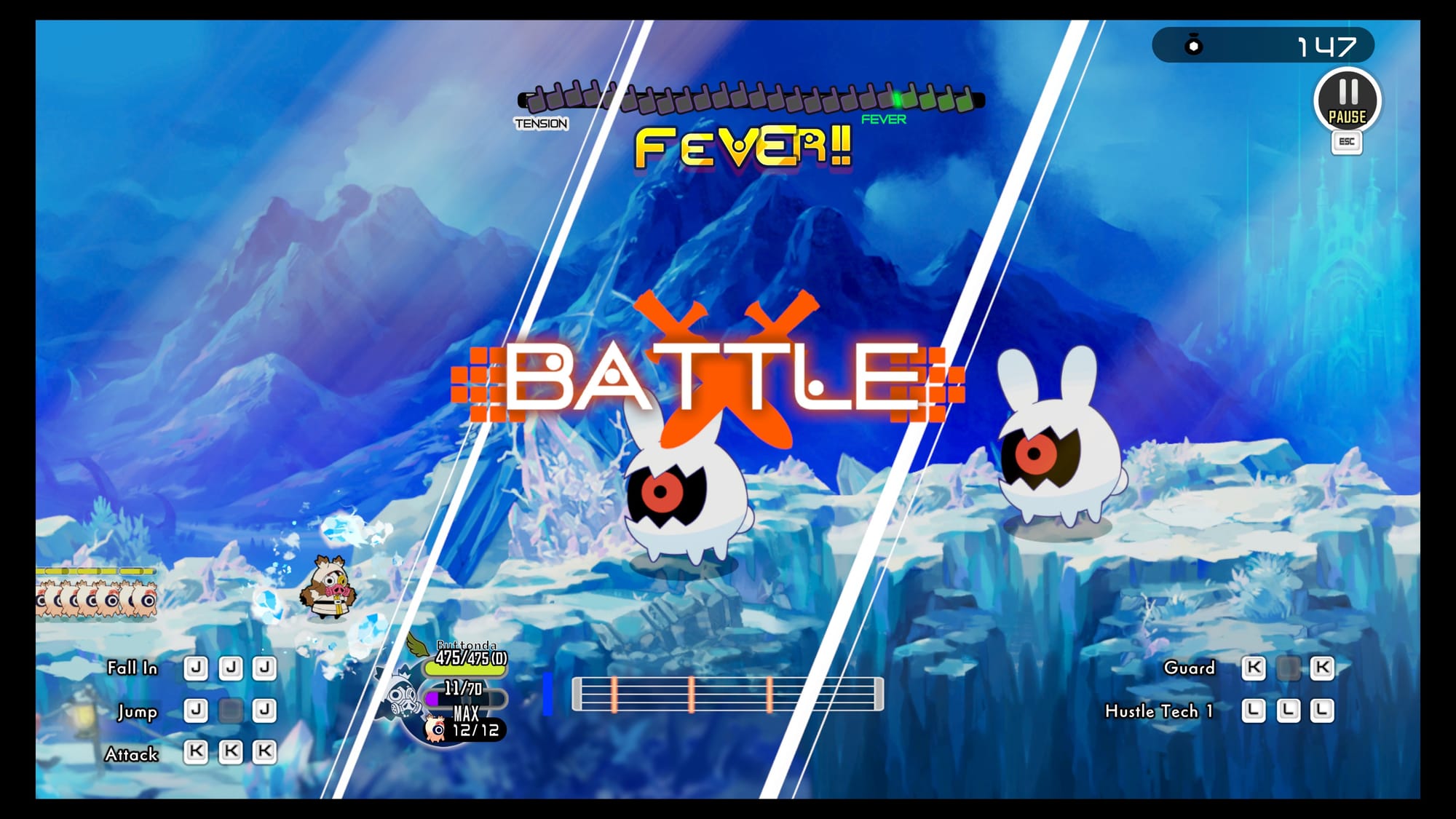 You'll have to manage your army of cobun in intense battles.