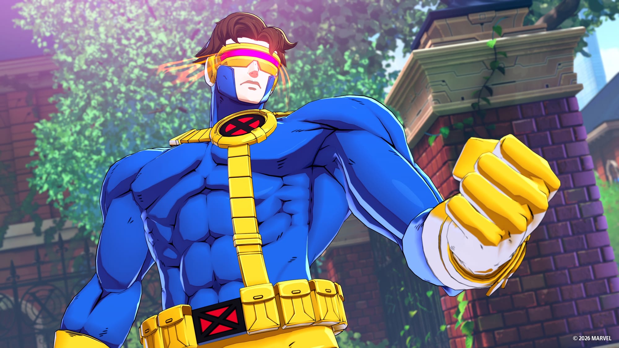 The classic Cyclops outfit