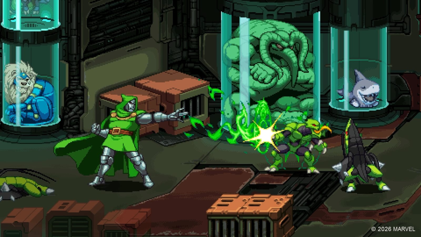 Dotemu reveals MARVEL Cosmic Invasion: The Siege of Castle Doom DLC