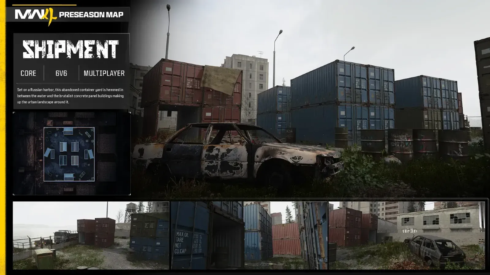Go wild in Shipment, available now in Modern Warfare 4