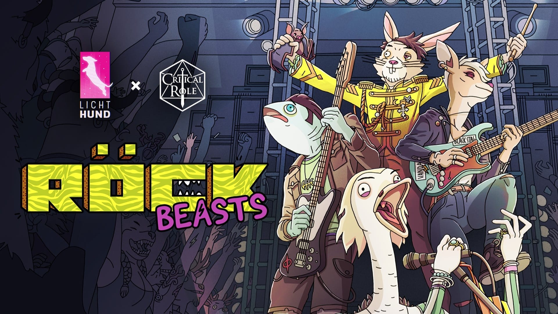 Critical Role joins LICHTHUND as co-publisher of ROCKBEASTS
