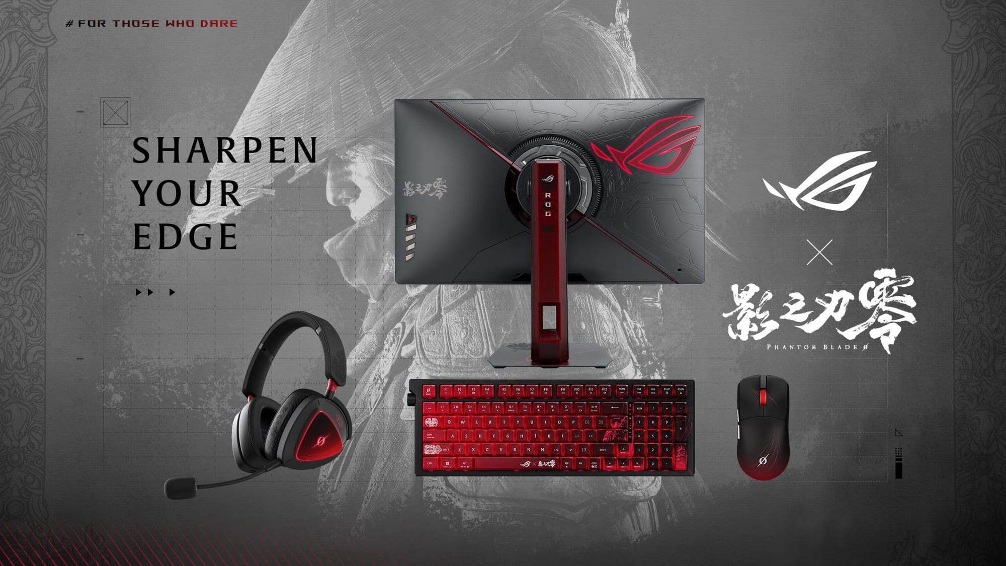 Phantom Blade Zero gets a slick gear collection from ASUS ROG